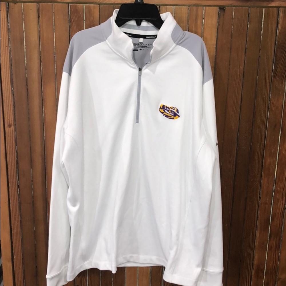 Nike Golf LSU pull over 💜💛